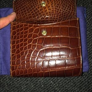 Ralph Lauren Alligator Coin Wallet
